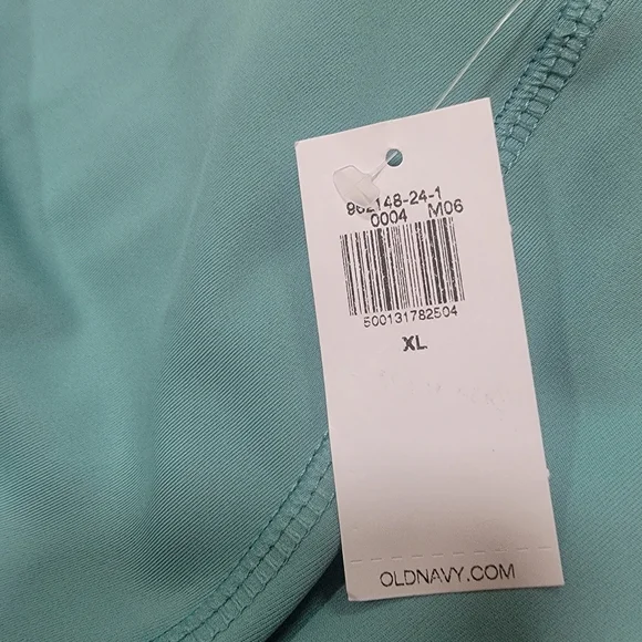 Old Navy Light Blue Powersoft Maternity High-Waisted Leggings - Picture 8 of 8